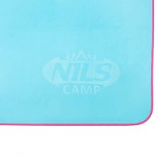 NILS Ručník z mikrovlákna NCR13 světle modrý/růžový