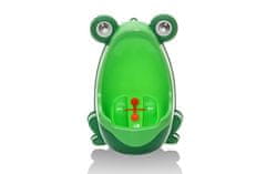CoolCeny Dětský pisoár – Žabka - Tmavě-zelená