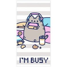 Halantex Bavlněná osuška kočička Pusheen - I'm busy