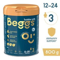 Beggs 3 batolecí mléko 2× 800 g