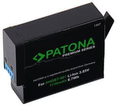 PATONA nabíječka pro digitální kamer Dual GoPro Hero 9/Hero 10/Hero 11/Hero 12/ 2x baterie 1730 mAh