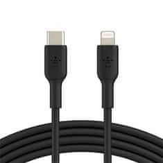 Belkin BOOST CHARGE Lightning/USB-C kabel, 2m, černý