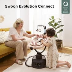 Babymoov houpačka Swoon Evolution Connect Mocca