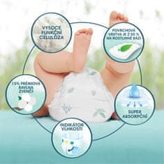 Pampers Pleny jednorázové Harmonie Baby vel. 2, 204 ks, 4kg-8kg