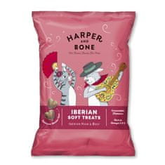 Harper and Bone Cat &amp; Dog iberské měkké pamlsky hovězí 90 g