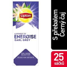 Černý čaj Lipton Earl Grey, 25 x 2 g