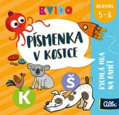 Kvído Písmenka v kostce