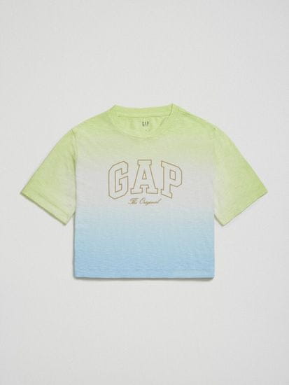 Gap Bavlněné tričko organic s logem