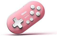 8BitDo 8BitDo Zero 2 Bluetooth Controller Pink Edition (Switch/PC/Mac/Android)