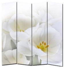 MCW Photo screen room divider partition wall M68 ~ 180x160cm, orchidej