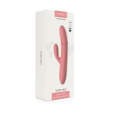 svakom Svakom Mora Neo (Peach Pink), přirážecí vibrátor králíček