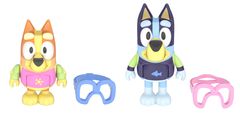 TM Toys Bluey 2 figurky Bluey&Bingo čas na bazén