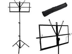 Malatec ISO 1307 Stojan na noty, černý 8543