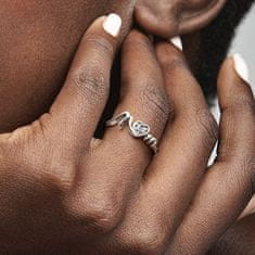 Pandora Okouzlující stříbrný prsten pro maminku 191149C01 (Obvod 50 mm)