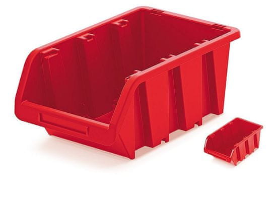 Kistenberg Plastový úložný box TRUCK 490x298x210 červený