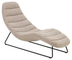 Intesi Chaplin chaise longue beige Monza 60