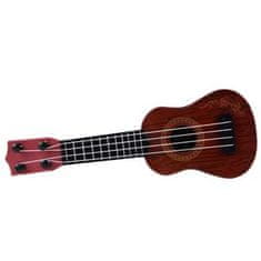 JOKOMISIADA Dětské ukulele 25cm, tmavě hnědé