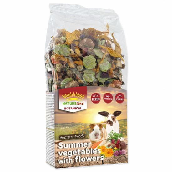 NATURELAND Pochoutka Botanical letní zelenina s květy 100g