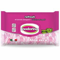 INODORINA Ubrousky Aloe Vera 40ks