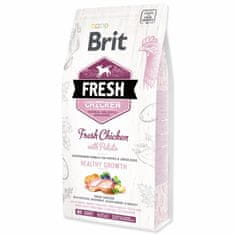 Brit Krmivo Fresh Chicken with Potato Puppy Healthy Growth 2,5kg