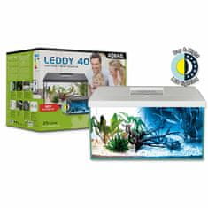 AQUAEL Akvarijní set LEDDY LED Day & Night bílý 41x25x25cm 25l