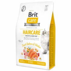 Brit Krmivo Care Cat Grain-Free Haircare Healthy & Shiny Coat 2kg