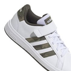 Adidas Boty bílé 34 EU Grand Court 2.0 El