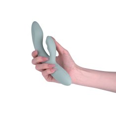 svakom Svakom Chika App Controlled Warming G-spot And Clitoris Vibrator Turquoise Grey