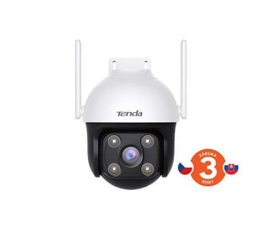 Tenda RH7-WCA - bezdrátová venkovní otočná 4MP IP kamera, RJ45, noční IR + LED světlo, zvuk