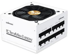 Zalman TeraMax II 850W bílý Zdroj, ATX, 850W, aktivní PFC, 120mm ventilátor, 80PLUS Gold