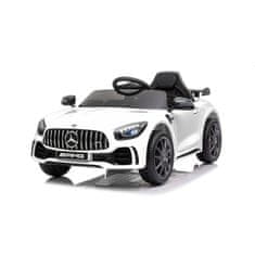 Baby Mix Elektrické autíčko Mercedes-Benz GTR-S AMG white