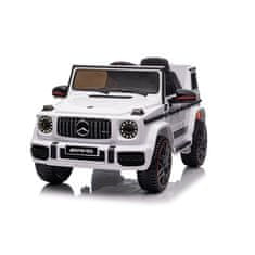 Baby Mix Elektrické autíčko Mercedes-Benz G63 AMG white