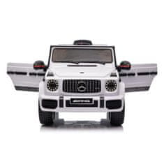 Baby Mix Elektrické autíčko Mercedes-Benz G63 AMG white