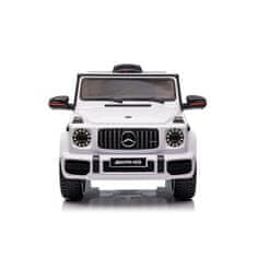 Baby Mix Elektrické autíčko Mercedes-Benz G63 AMG white