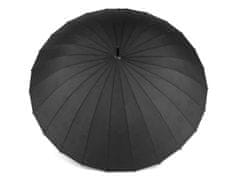Dámský deštník kouzelný s květy - černá