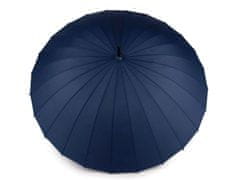 Dámský deštník kouzelný s květy - modrá tmavá