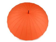 Dámský deštník kouzelný s květy - oranžová