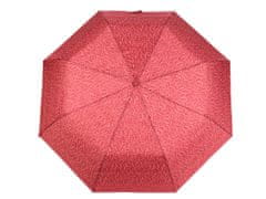 Dámský skládací deštník - starorůžová