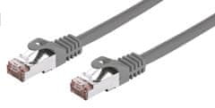 C-Tech kabel patchcord Cat6, FTP, 5m, šedá