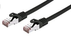 C-Tech kabel patchcord Cat6, FTP, 2m, černá