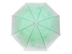 Dámský / dívčí vystřelovací deštník - mint