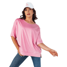 Dstreet Dámské tričko JOILL růžové ry2471 Univerzální