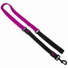 ACTIVE DOG Vodítko Bungee Neoprene M růžové 2x120cm