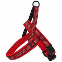 ACTIVE DOG Postroj Neoprene L/XL červený 3,2x88-100cm