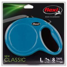 Flexi Vodítko Classic New páska L modré 8m