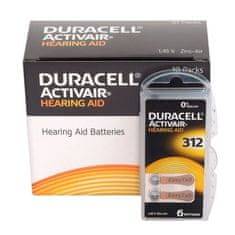 Duracell Activair DA 312 baterie do naslouchátka 6ks 4043752174748