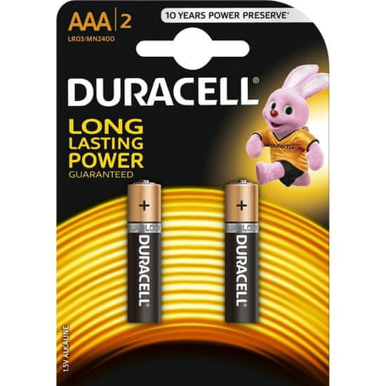 Duracell Basic mikrotužkové baterie AAA 2ks 10148634PS