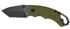 Kershaw 8750TOLBW SHUFFLE II FDE kapesní nůž 6,6 cm, Blackwash, zelená, GFN