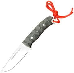 Muela HUSKY-10M outdoorový nůž 10 cm, černá, Micarta, kožené pouzdro