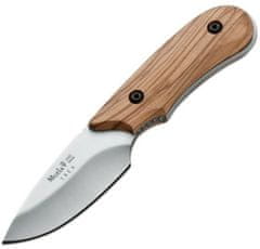 Muela IBEX-8OL malý lovecký nůž 8 cm, olivové dřevo, kožené pouzdro